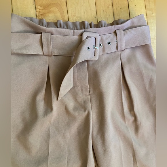 Primark soft rose pink coloured pleated women’s trouser pants. Size 8 - Picture 2 of 6